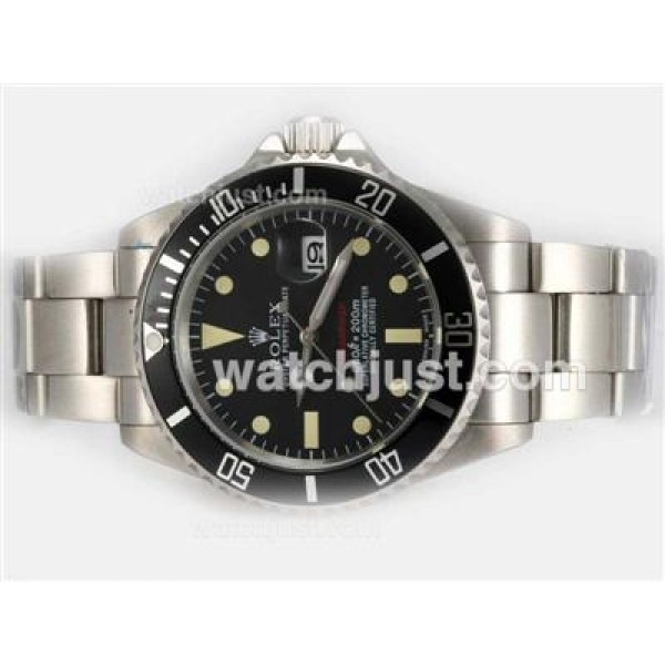 AAA Quality Rolex Submariner Replica Watches With Black Dials For Sale
