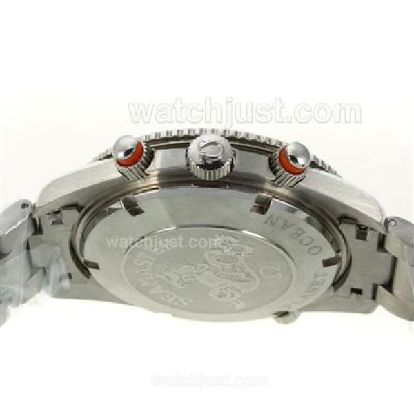 Omega Seamaster Planet Ocean Automatic Black Dial with Orange Bezel
