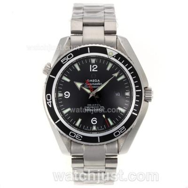 Omega Seamaster Royale Casino 007 with Black Dial and Bezel