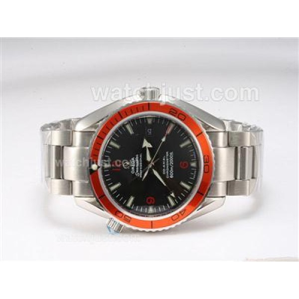 Omega Seamaster Planet Ocean Automatic With Orange Bezel