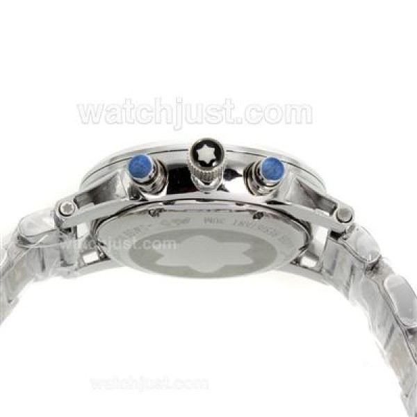 Montblanc Flyback Working Chronograph with Black Dial S/S