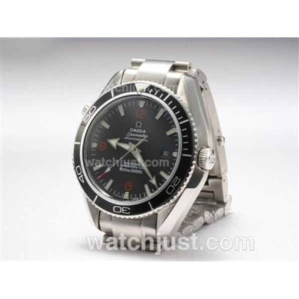 Omega Seamaster Planet Ocean Automatic with Black Dial and Bezel