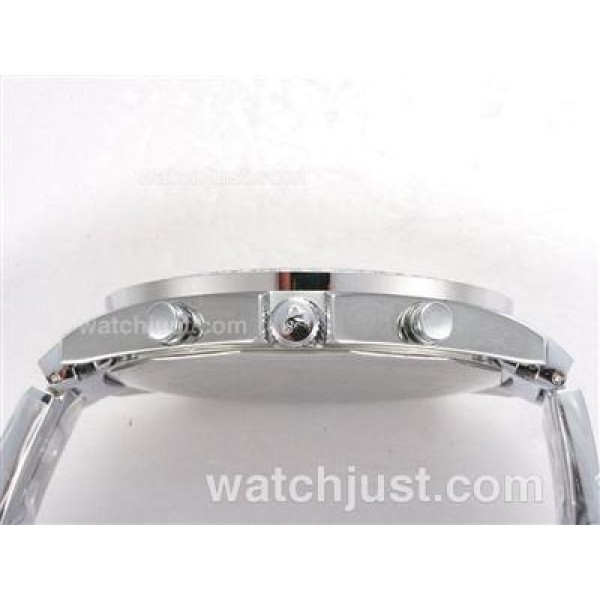 Jacob & Co Classic Five Time Zone Diamond Bezel with White Dial