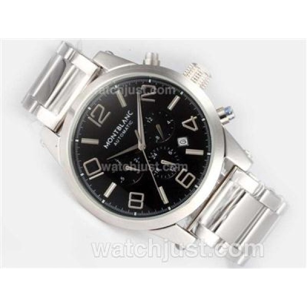 Montblanc Time Walker Automatic with Black Dial