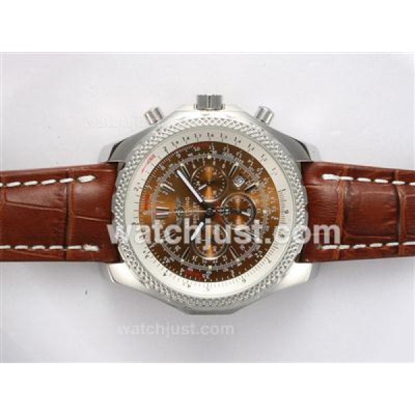 Breitling for Bentley Motors Working Chronograph with Brown Dial