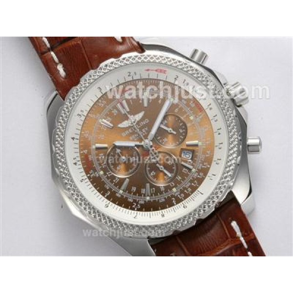 Breitling for Bentley Motors Working Chronograph with Brown Dial