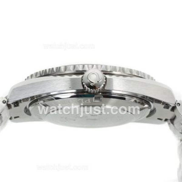 Omega Seamaster Co-Axial Swiss ETA 2836 Movement Ceramic Bezel with Black Dial-S/S