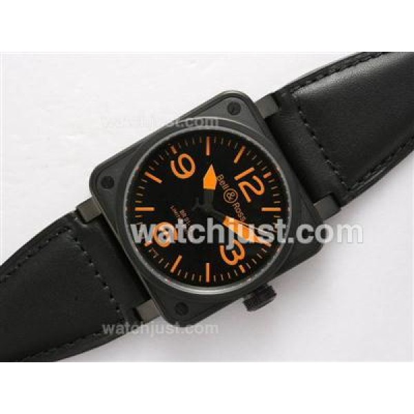 Bell & Ross BR 01-92 Swiss ETA 2892 Movement PVD Casing with Black Dial 46x46mm