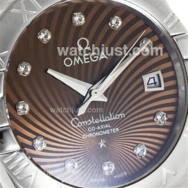 Best 1:1 Fake Omega Constellation With Brown Dials For Sale