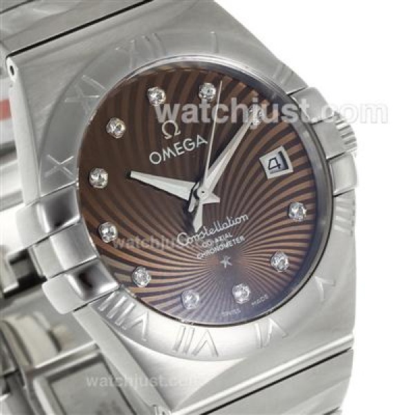 Best 1:1 Fake Omega Constellation With Brown Dials For Sale