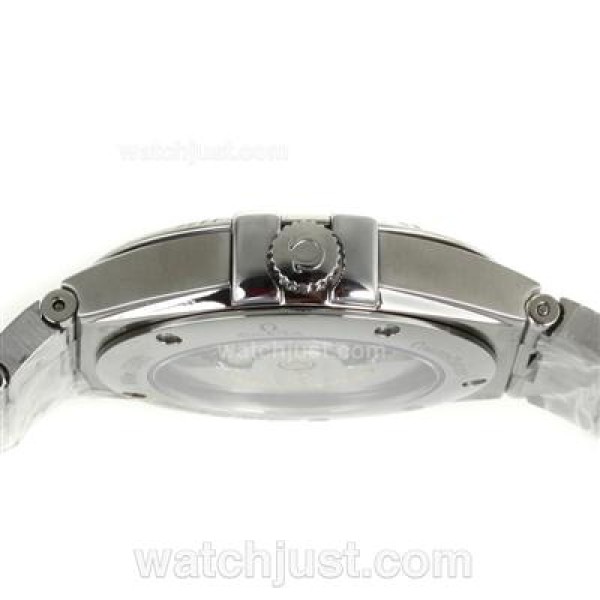 AAA Quality Omega Constellation Replica Watches With White Dials For Men
