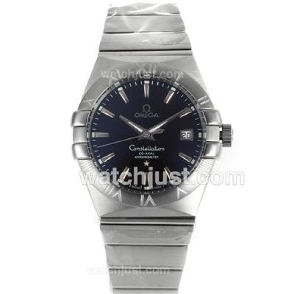 Best Quality Omega Constellation Replica Watches With Black Dials For Men