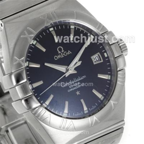 Best Quality Omega Constellation Replica Watches With Black Dials For Men