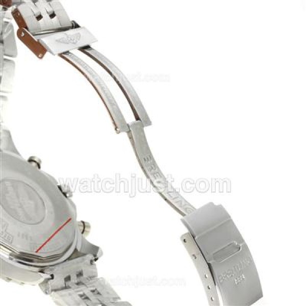 Breitling Chronospace Working Chronograph with White Dial S/S