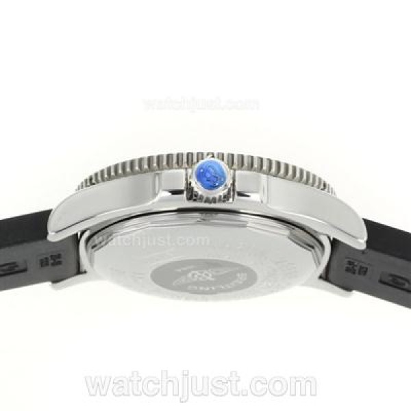 Breitling Super Ocean Steelfish Swiss ETA 2824 Movement with Black Dial-Yellow Inner Bezel
