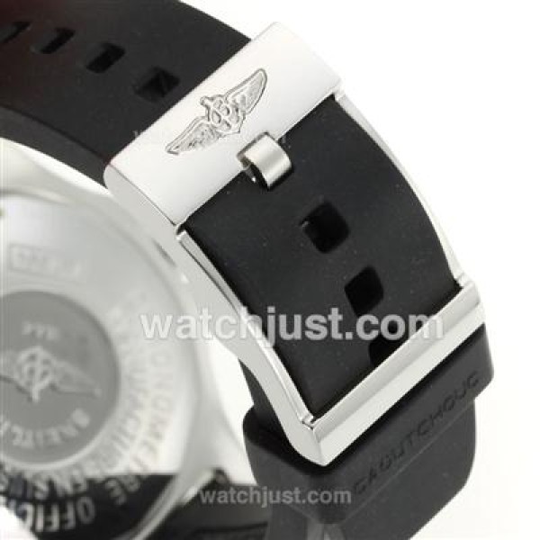 Breitling Super Ocean Steelfish Swiss ETA 2824 Movement with Black Dial-White Inner Bezel