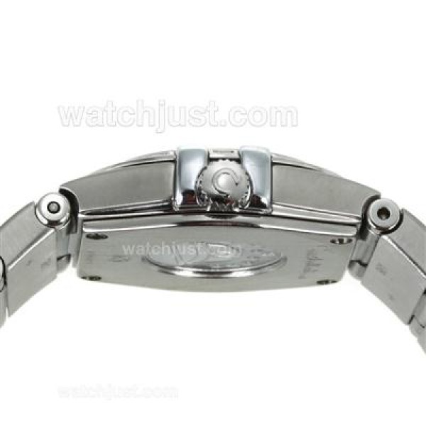 Omega Constellation Diamond Bezel Stick Markers with MOP Dial-Same Chassis as ETA Version-Lady Size