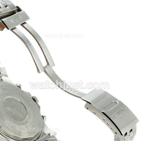 Breitling Chronospace Working Chronograph with White Dial S/S