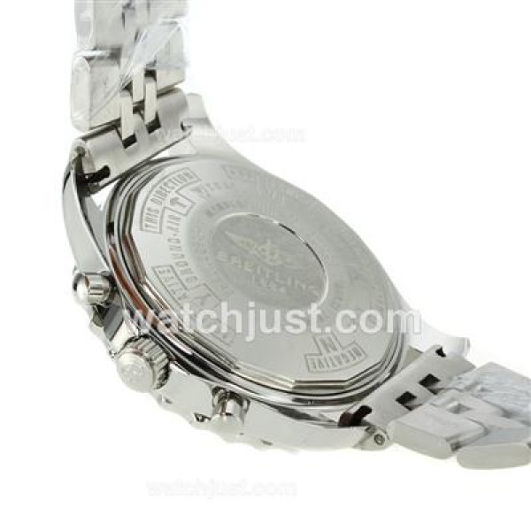 Breitling Chronospace Working Chronograph with White Dial S/S