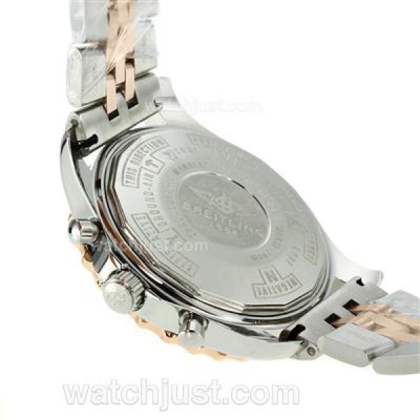 Breitling Chronospace Working Chronograph Two Tone with White Dial