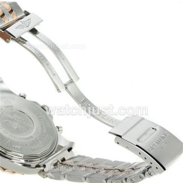 Breitling Chronospace Working Chronograph Two Tone with Black Dial
