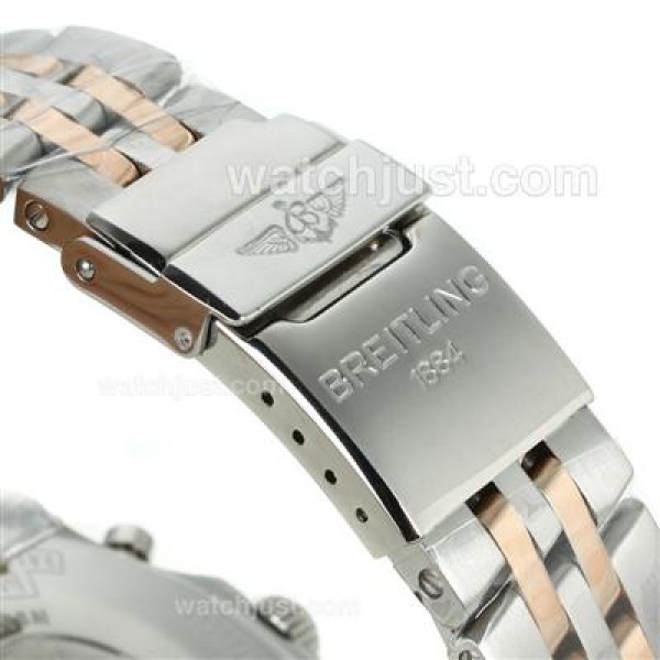 Breitling Chronospace Working Chronograph Two Tone with Black Dial