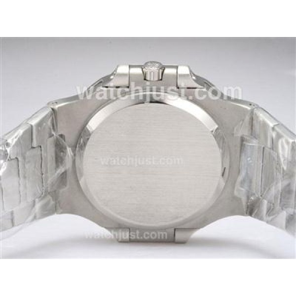 Patek Philippe Nautilus Jumbo MBW Swiss ETA 2824 Movement Diamond Bezel with Black Dial