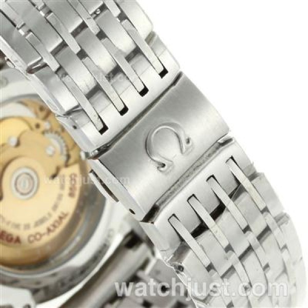 UK Best Quality Omega De Ville Replica Watches With Black Dials For Men