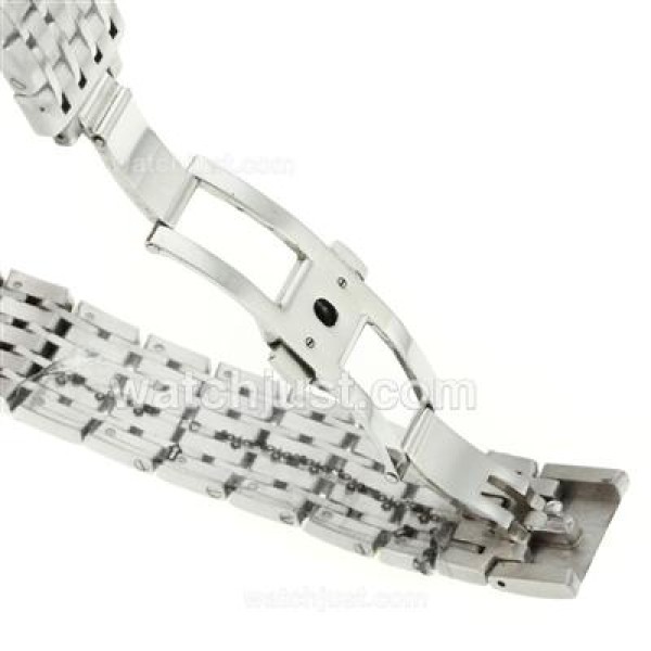 UK Best Quality Omega De Ville Replica Watches With Black Dials For Men