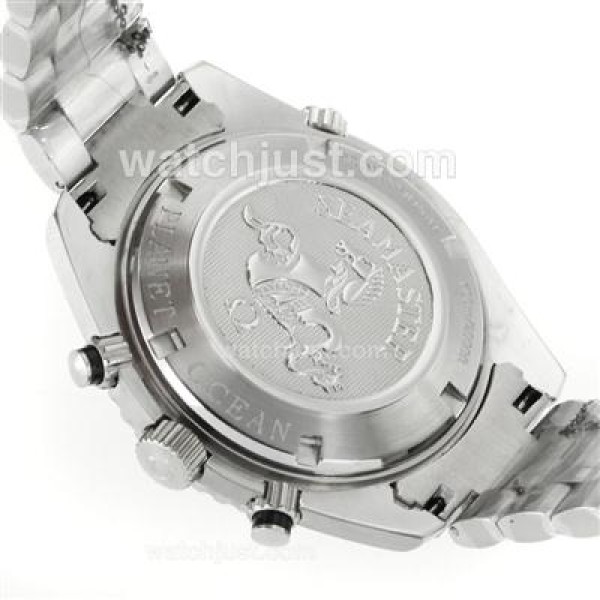 Omega Seamaster Planet Ocean Working Chronograph with Black Dial S/S