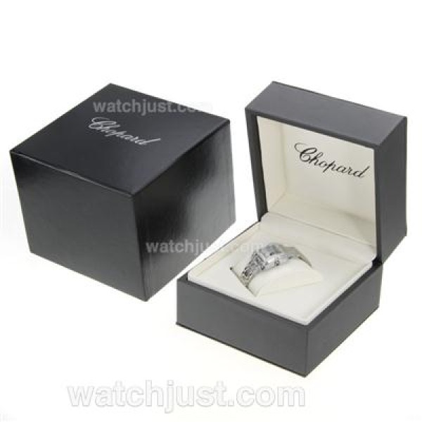Chopard High Quality Dark Grey Wooden Box Set with Guarantee