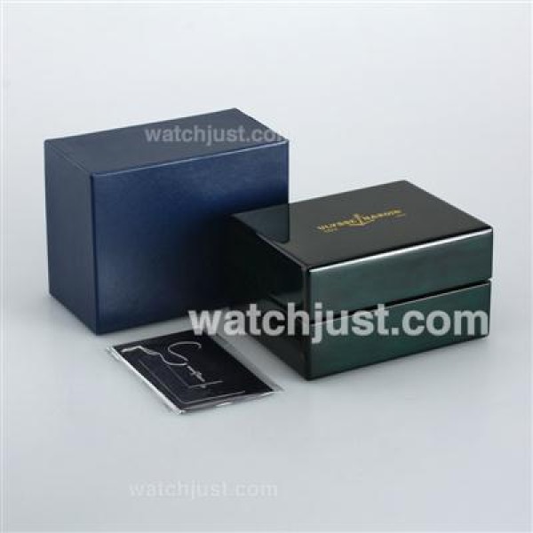 Ulysse-Nardin High Quality Dark Green Wooden Box Set with Instruction Manual
