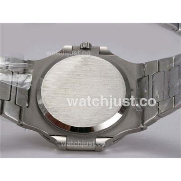 Patek Philippe Nautilus Jumbo MBW Swiss ETA 2824 Movement Diamond Marking with White Dial