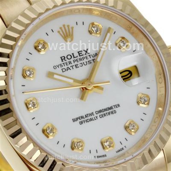 High Quality Rolex Datejust Replica Watches With White Dials Online