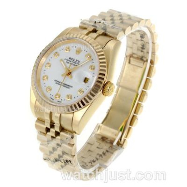 High Quality Rolex Datejust Replica Watches With White Dials Online