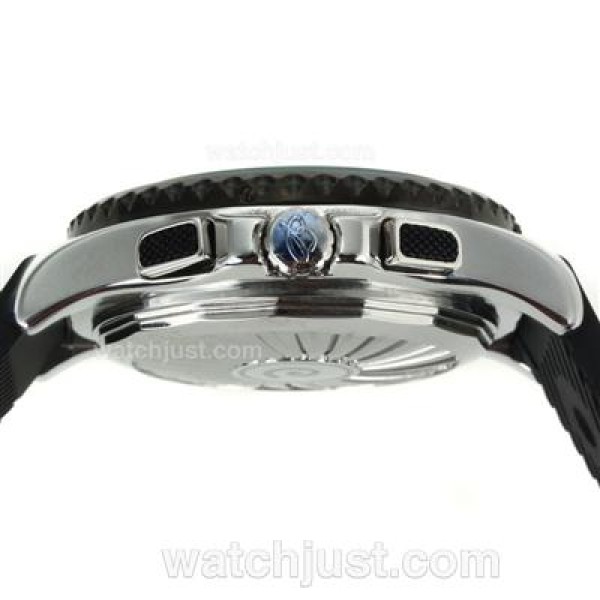 Breitling Emergency Digital Displayer PVD Bezel with Blue Dial-Rubber Strap