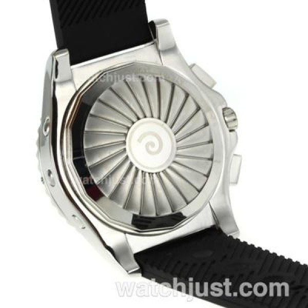 Breitling Emergency Digital Displayer with Black Dial-Rubber Strap