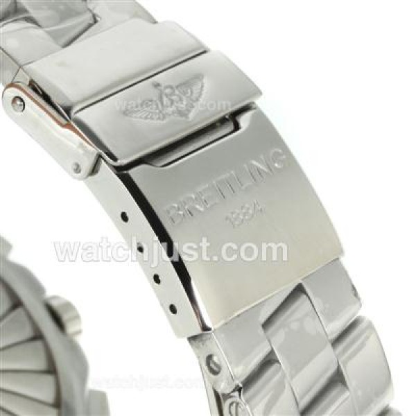 Breitling Emergency Digital Displayer with Brown Dial S/S