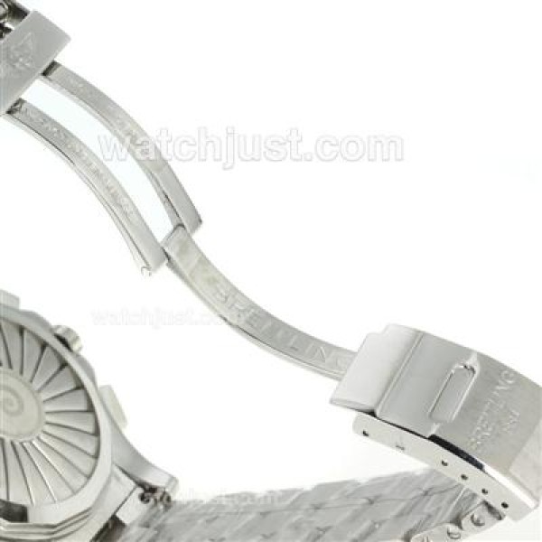 Breitling Emergency Digital Displayer with Black Dial S/S