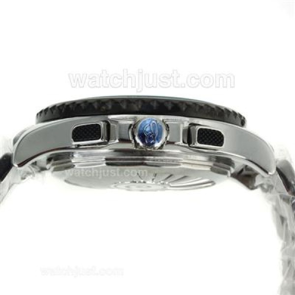 Breitling Emergency Digital Displayer PVD Bezel with Blue Dial S/S