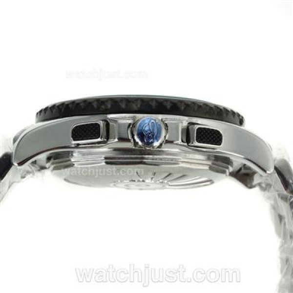 Breitling Emergency Digital Displayer PVD Bezel with White Dial S/S