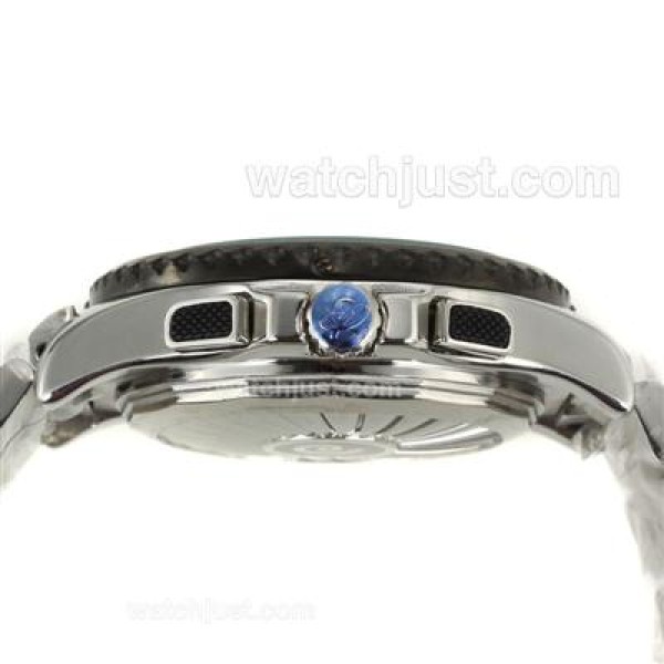 Breitling Emergency Digital Displayer PVD Bezel with Black Dial S/S