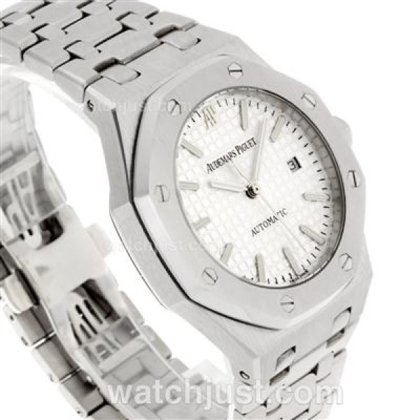 Audemars Piguet Royal Oak Automatic with White Dial S/S