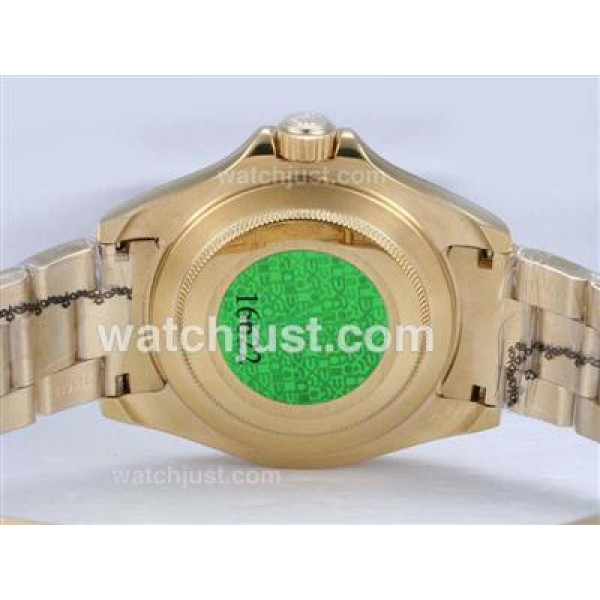 Top Quality Rolex Yacht-Master Fake Watches With Golden Dials For Sale