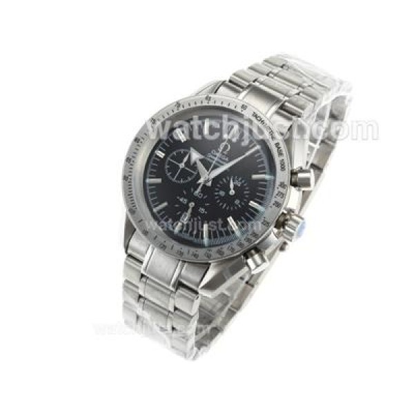 Omega Speedmaster Broad Arrow Working Chronograph with Black Dial