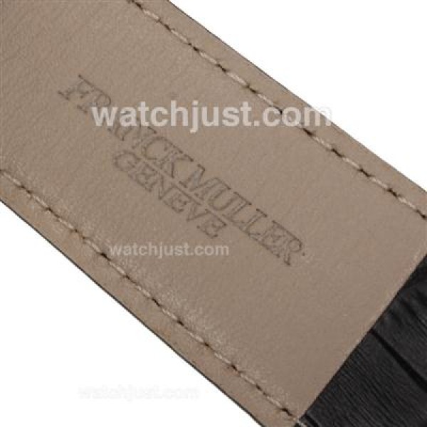 Franck Muller Master Square Rose Gold Case with White Dial