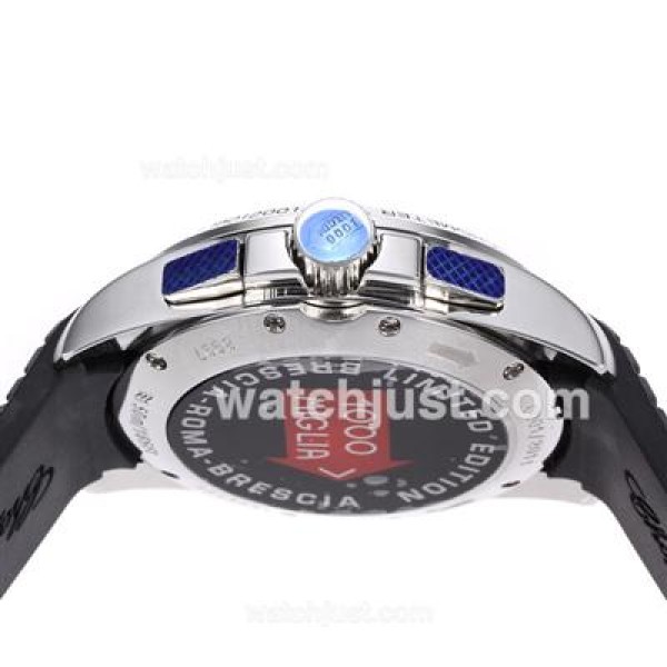 Chopard Mille Miglia GT XL Working Chronograph with Black Dial-Rubber Strap