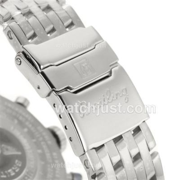 Breitling Navitimer World Swiss Valjoux 7750 Movement with White Dial
