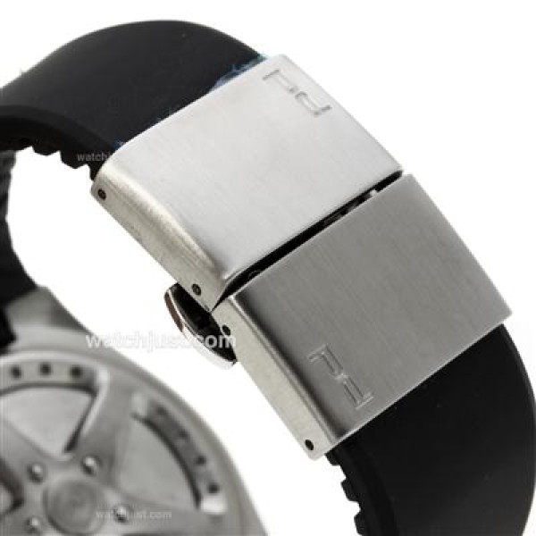 Porsche Design Dashboard Working Chronograph with Black Dial-Rubber Strap