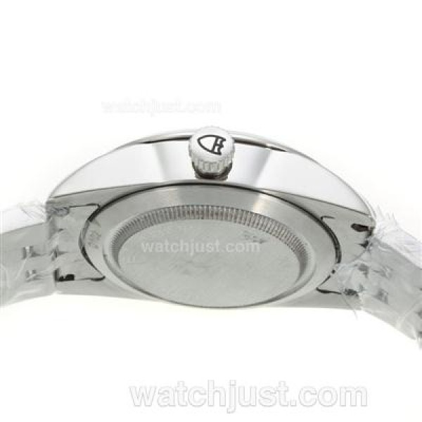 Tudor Classic Automatic Diamond Markers with Black Dial S/S-Sapphire Glass